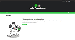 Desktop Screenshot of luckypuppygames.com